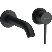 Kludi Waschtisch-Einhandmischer BOZZ UP 2L Ausldg Wandauslauf 180mm ma-sw