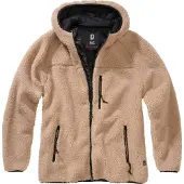 Brandit Ladies Teddyfleecejacke Hood, camel