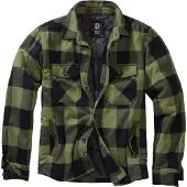Brandit Lumber Jacke, schwarz/oliv, 4XL