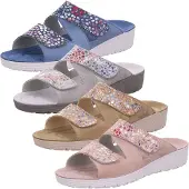 Rohde Flip Flops Roma 1403 Damen Quarpz-Schuhgröße 37
