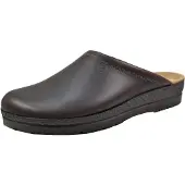 Rohde Herren Pantoletten Clogs Leder Neustadt-H 1515, Größe:39 EU, Farbe:Braun