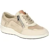 Waldlaufer M Damenschuhe - bequeme Slipper - Halbschuhe beige NEU