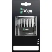 Wera 05073637001, 6 Stück(e), Torx, TX10, TX15, TX20, TX25, TX30, TX40, Stahl, 1x TX 10x50 mm 1x TX 15x50 mm 1x TX 20x50 mm 1x TX 25x50 mm 1x TX 30x50 mm 1x TX 40x50 mm, CE, GS, DVE