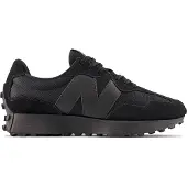 New Balance 327 Wildleder-Sneaker, Schwarz 44 EU