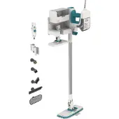 Black & Decker BHSM15FX08-QS, Tragbarer Dampfreiniger, 0,5 l, Weiß, 6 m, 1500 W, 30 s
