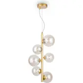 Maytoni Dallas Pendelleuchte, Hängeleuchte 6x G9 Gold-Farbe