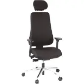 Hjh OFFICE PRO-TEC 400 - Profi Bürostuhl Schwarz
