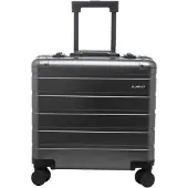Alumaxx Businesstrolley Gravity, Aluminium grau, Maße: ca. 44 x 42 x 22,5 cm