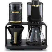 Melitta EPOS 1024-01, Filterkaffeemaschine, Kaffeebohnen, Eingebautes Mahlwerk, 1515 W, Schwarz, Silber