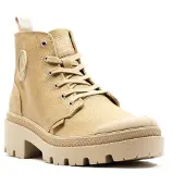 Palladium Schnürstiefeletten Pallabase Twill 96907-227-M Beige 41.5
