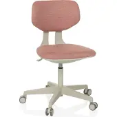 Hjh OFFICE Kinderdrehstuhl KID CLASSIC Schreibtischstuhl für Kinder höhenverstellbar ohne Armlehnen Stoff