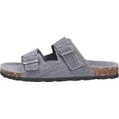Giesswein Herren Tieffußbett Pantolette MERINO SLIDES grau Größe EUR 42