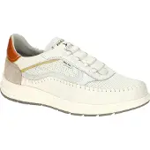 Pikolinos für Herren. M7W-6423C1 Salamanca Leder Turnschuhe weiß (40), Wohnung, Schnürsenkel, Lässig