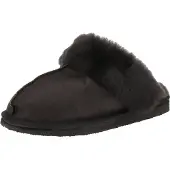 Shepherd 468 Jessica - Damen Hausschuhe - 610-Matt-Black, Größe:38 EU