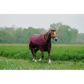 Ekkia EQUITHÈME TYREX 1200D Outdoordecke 50g , Farbe:bordeaux, Größe:165cmPolyfil50g