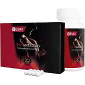 Vesax Red Seduction | Speziell für Männer Mit ausgewählten Pflanzenextrakten 20 Kapseln 1x20 St