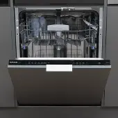 Telefunken Geschirrspüler vollintegriert | Einbauspülmaschine 60 cm | 12 Gedecke | 9 Programme | AquaStop | G-EV-6014-C