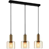 ITALUX SANTIA PND-65342-3-BRO+AMB Hängelampe