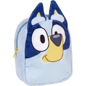 Bluey Plüsch Kinder Rucksack, Hellblau