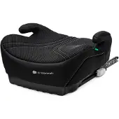 Kinderkraft I‑BOOST 2 PRO i‑Size Kindersitz 125‑150 cm, Autositz mit ISOFIX, Atmungsaktiv, Leicht & Sicher, Schwarz