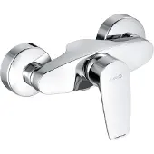 Kludi PURE&SOLID Brause-Einhandmischer, Wandmontage, chrom, 348410575