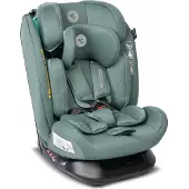Lorelli Auto Kindersitz Scorpius i-Size, Autositz für Kinder 40-150 cm, Babysitz, Autokindersitz ab Geburt, Einstellbare Kopfstütze, grün
