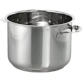 Unold 4864540 Edelstahl-Topf, originelles Ersatzteil, kompatibel mit 48645 Fondue-Elegance