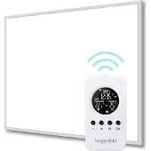 Heidenfeld Infrarotheizung HF-HP106-3 | Flachheizung - Fernbedienung - Wand- & Deckenmontage - Überhitzungsschutz - Infrarot Heizung (800 Watt)