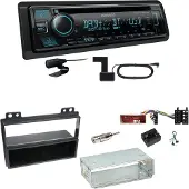 Kenwood KDC-BT560DAB Bluetooth Digitalradio Einbauset für Ford Fusion Fiesta
