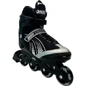 Best Sporting Inline Skates Kinder I Rollschuhe größenverstellbar I robuste Inliner für Jugendliche mit Bremse I Rollerskates Schuhe Kinder I Inliner mit 4 Rollen