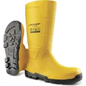 Dunlop Stiefel JobGuard full safety S5 gelb nach EN ISO 20345:2011 S5 SRC AN Größe 45