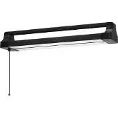 Ledvance Office Line Double Rotatable LED-Arbeitsplatzleuchte, schwarz, 24W, 2700lm, konzentrationsfördernde kaltweiße Lichtfarbe, rotierbarer Leuchtenkörper, lange Lebensdauer, IP20, 4000K