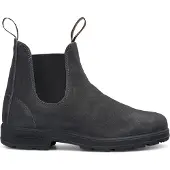 Blundstone - Stiefeletten aus Leder &ndash; Unisex &ndash; Original Chelsea Boots - Original Chelsea Boots Steel Grey für Herren aus Leder - Größe 40