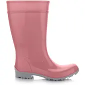 Lemigo Damen Gummistiefel Wasserdichte Wellingtons Rosa Gr. 41