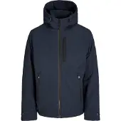 Jack & Jones 12279063_2077_L, Anorak, Uni, Erwachsener, Reißverschluss, Polyester, Blau