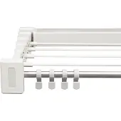 Stewi Teleskop Prestige, Aluminium, Weiß, Wand, 1,2 kg, 1 Stück(e)