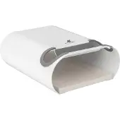 Macleans MC-466 Fahrrad-Wandhalterung Wandfahrradträger Horizontal Fahrradwandhalterung Fahrradhalter max. Belastung 25kg, Universal, Eingebaute Holzablage
