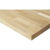 RAU Buche-Massiv-Arbeitsplatte, B1250xT700xS40 mm