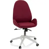 Hjh OFFICE Home Office Bürostuhl AVEA I Schreibtischstuhl mit Armlehnen Stoff Drehstuhl