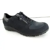 Waldlaufer Havy 20 Write H Damen sportlicher Schnürer in Blau, Größe 7