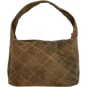 Schuhmacher Braune Wildleder Handtasche Modell TA7005