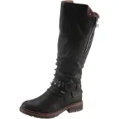 Rieker Damen Stiefel Varioschaft TEX schwarz, Damen:40 EU