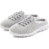 Vivance Pantolette Sneaker, Hausschuh, hellgrau Größe 35