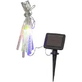 Star Trading 482-41, Leichte Dekorationskette, Transparent, 10 Glühbirne(n), LED, 3000 K, Solar