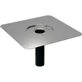 Geberit GE Pluvia, Dampfsperrenanschluss, 12L, d56, CrNi, 359113, 1 Stk.