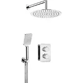 TRIZERATOP Unterputz-Duschset, mit thermostatischer Box Chrom