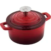 Carl Schmidt Sohn GmbH XANTEN Topf, Durchmesser: 14 cm, Gusseisen, rot
