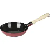 Riess Holzknechtpfanne Bratpfanne Ø26cm Emaille Rot