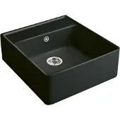 Villeroy & Boch Spülstein Einzelbecken Spülstein Einzelbecken 595 x 220 x 630 mm Fossil Ceramicp