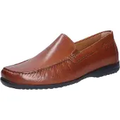 Sioux Slipper "Gion-XL", Herren, Gr. 48 (UK 12 1/2), braun, Obermaterial: 100% Kalbsleder CAL. 100% Gummi rubber., Schuhe Slipper
